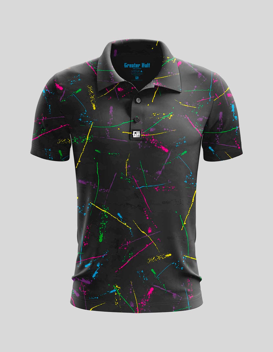 Ink Drip Polo - Greater Half