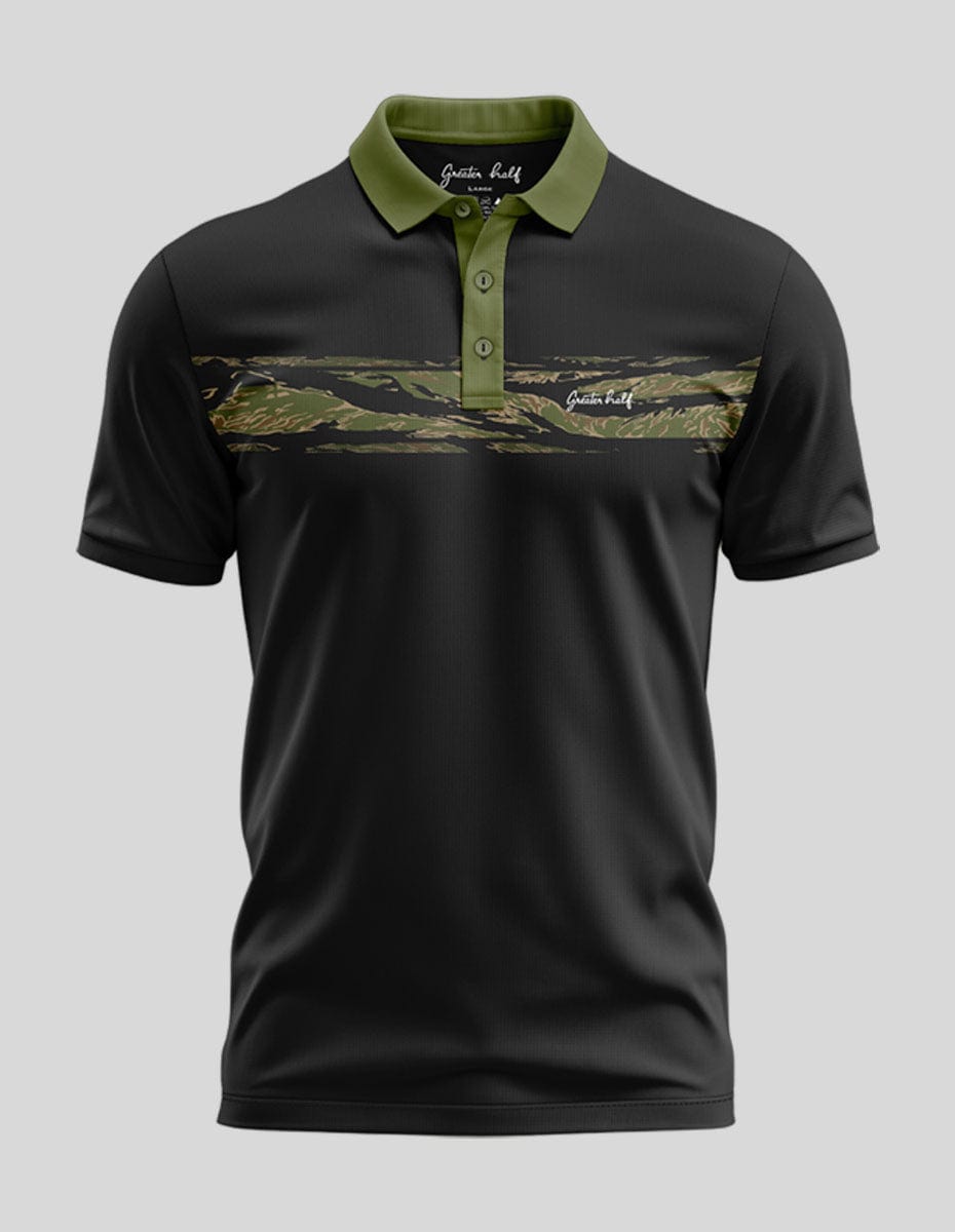 Jungle Tiger Polo Golf Polo Greater Half S