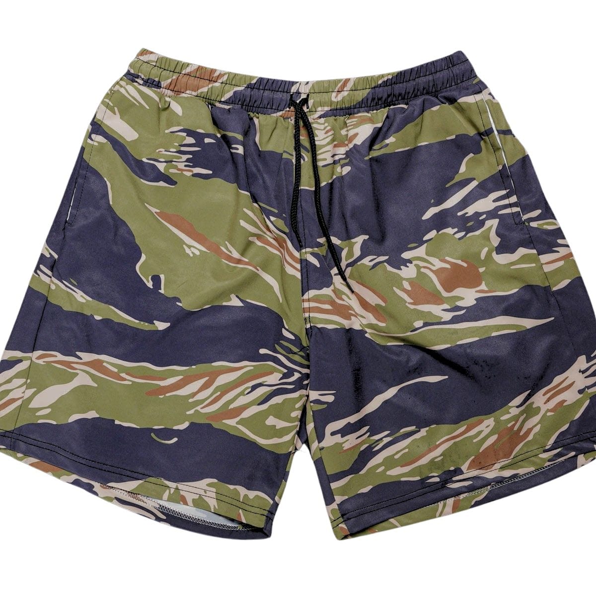 Jungle Tiger Camo Swim Trunks - Greater Half