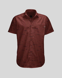 Thumbnail for Desert Night Camo Button Down Button Down Greater Half S Mars Red