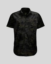 Thumbnail for Night Ops Camo Button Down - Greater Half