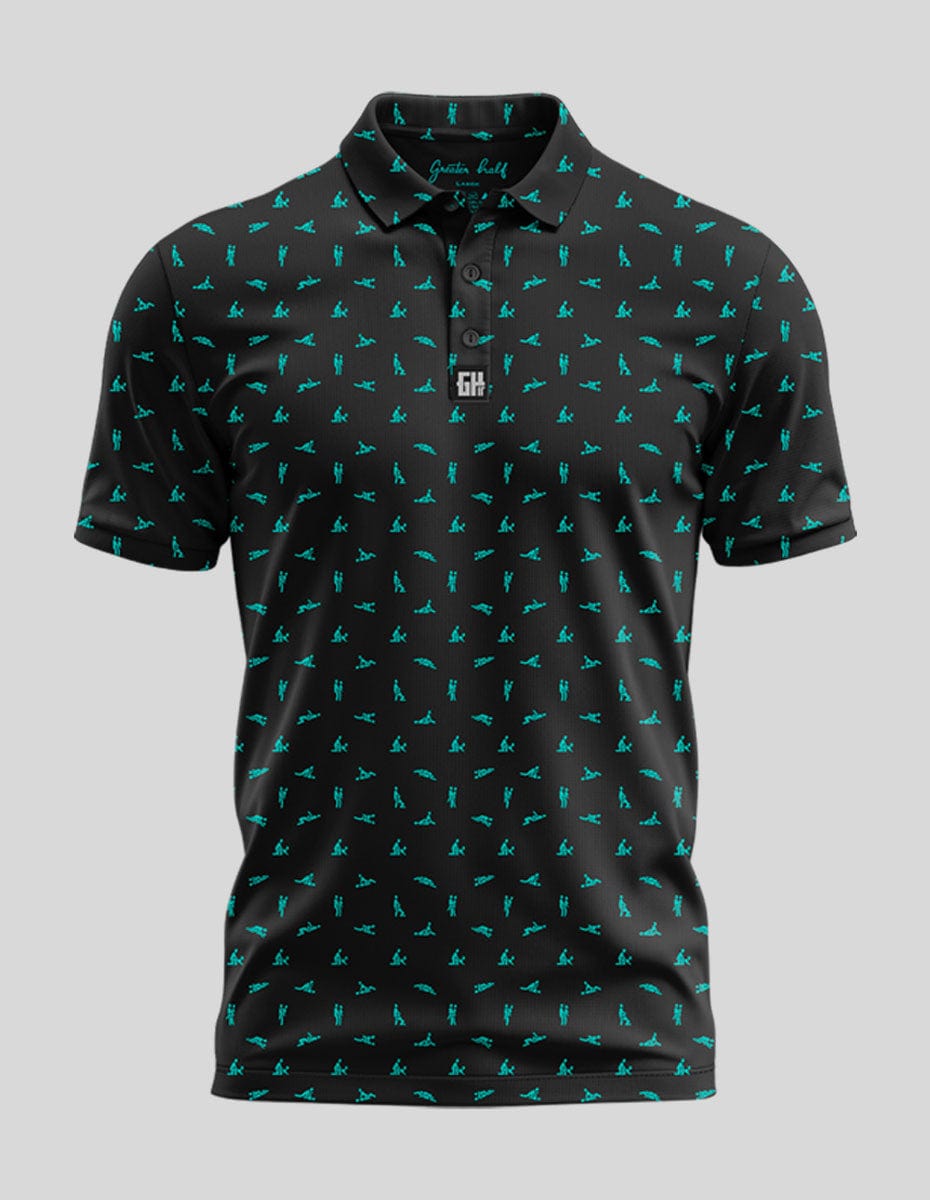 Sex Ed Polo Golf Polo Greater Half S Black