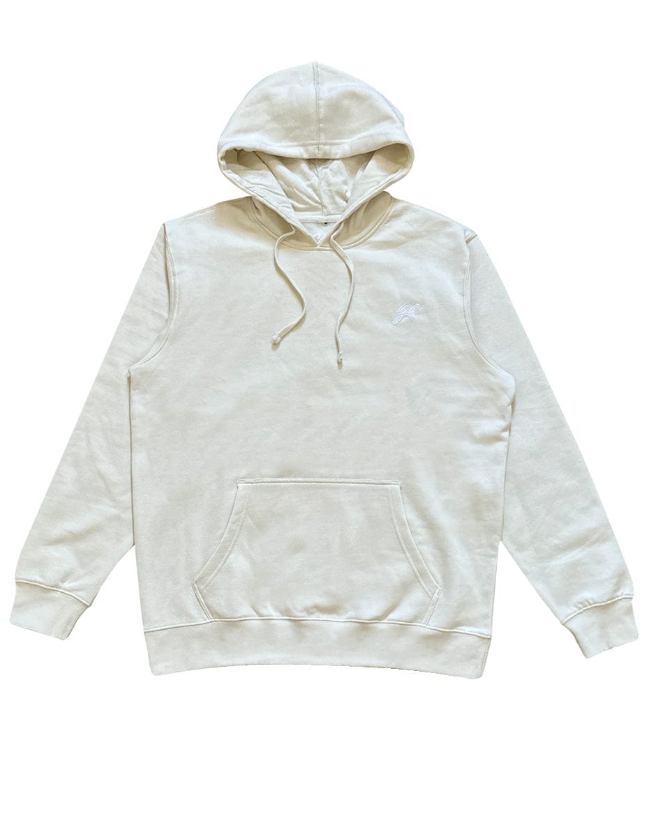 Thumbnail for Initial Embroidered GH Hoodie - Greater Half