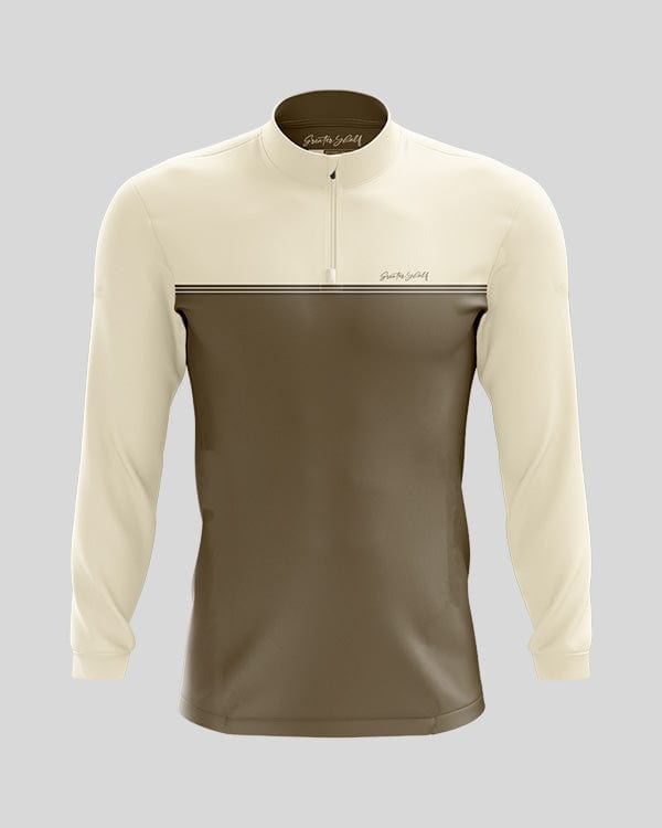 Flourish Quarter Zip Quarter Zip Pullover Greater Half Walnut S