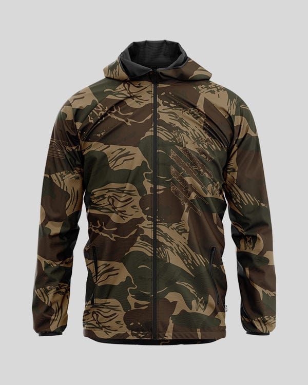 Brushstroke We The People - Rain Jacket - Greater Half
