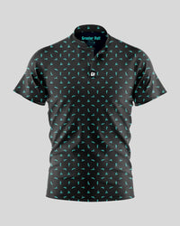 Thumbnail for Sex Ed. Henley Polo Henley Polo Greater Half Black S