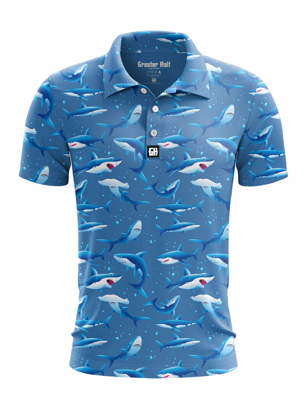 Sharks - Performance Polo - Greater Half