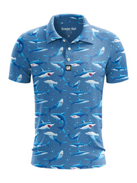 Thumbnail for Sharks - Performance Polo - Greater Half