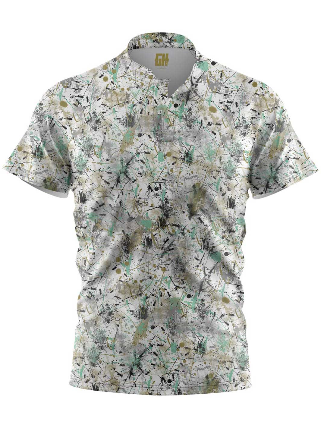 Paint Splatter V2 - Performance Polo - Greater Half