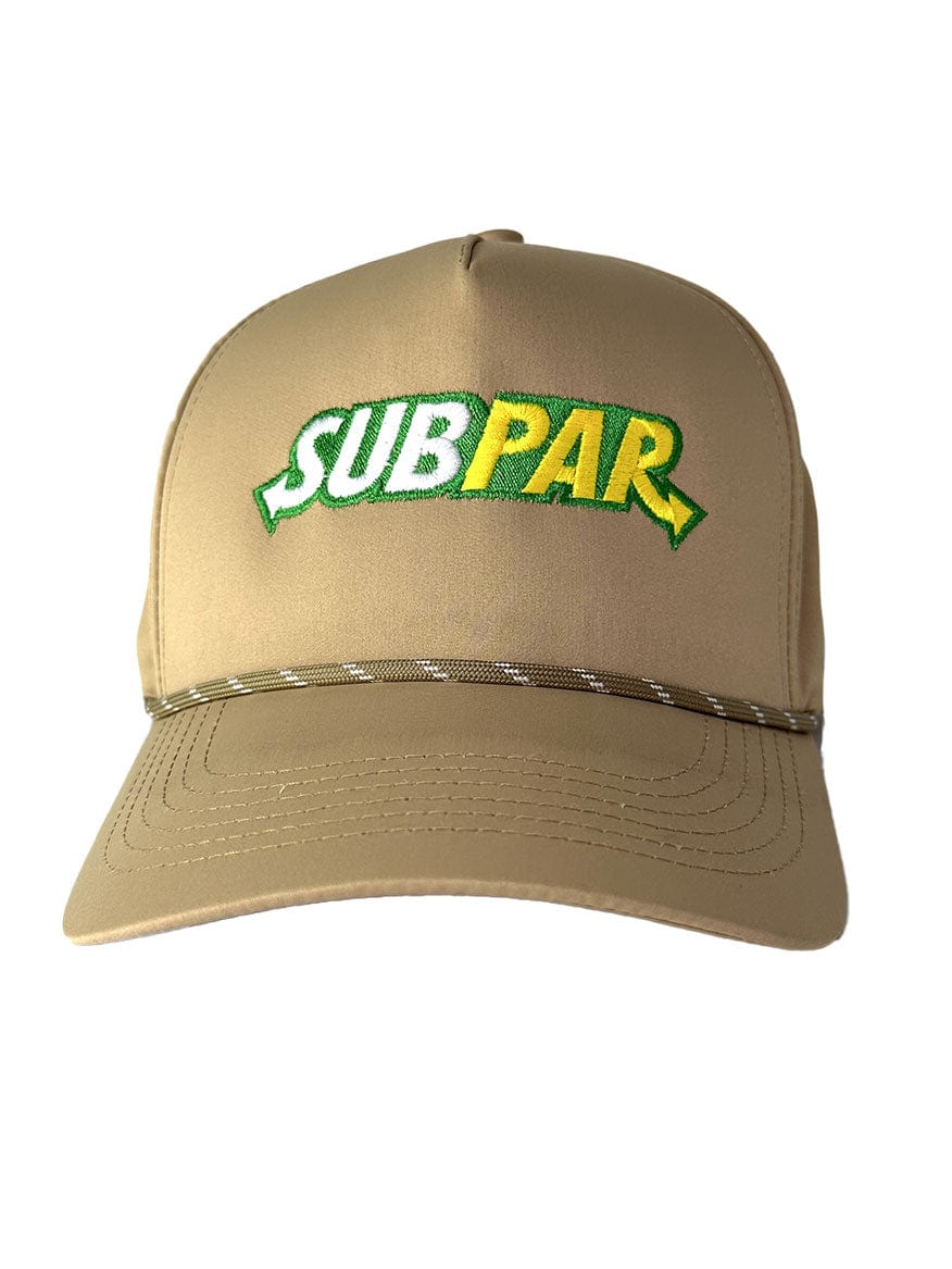 Thumbnail for SubPar - Performance 5-Panel Rope Hat - Greater Half