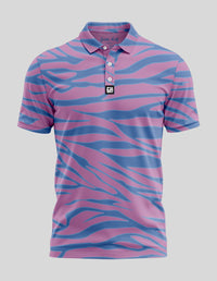 Thumbnail for Trippin Zebra Polo Golf Polo Greater Half S