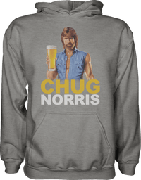 Thumbnail for Chug Norris Hoodie - Greater Half