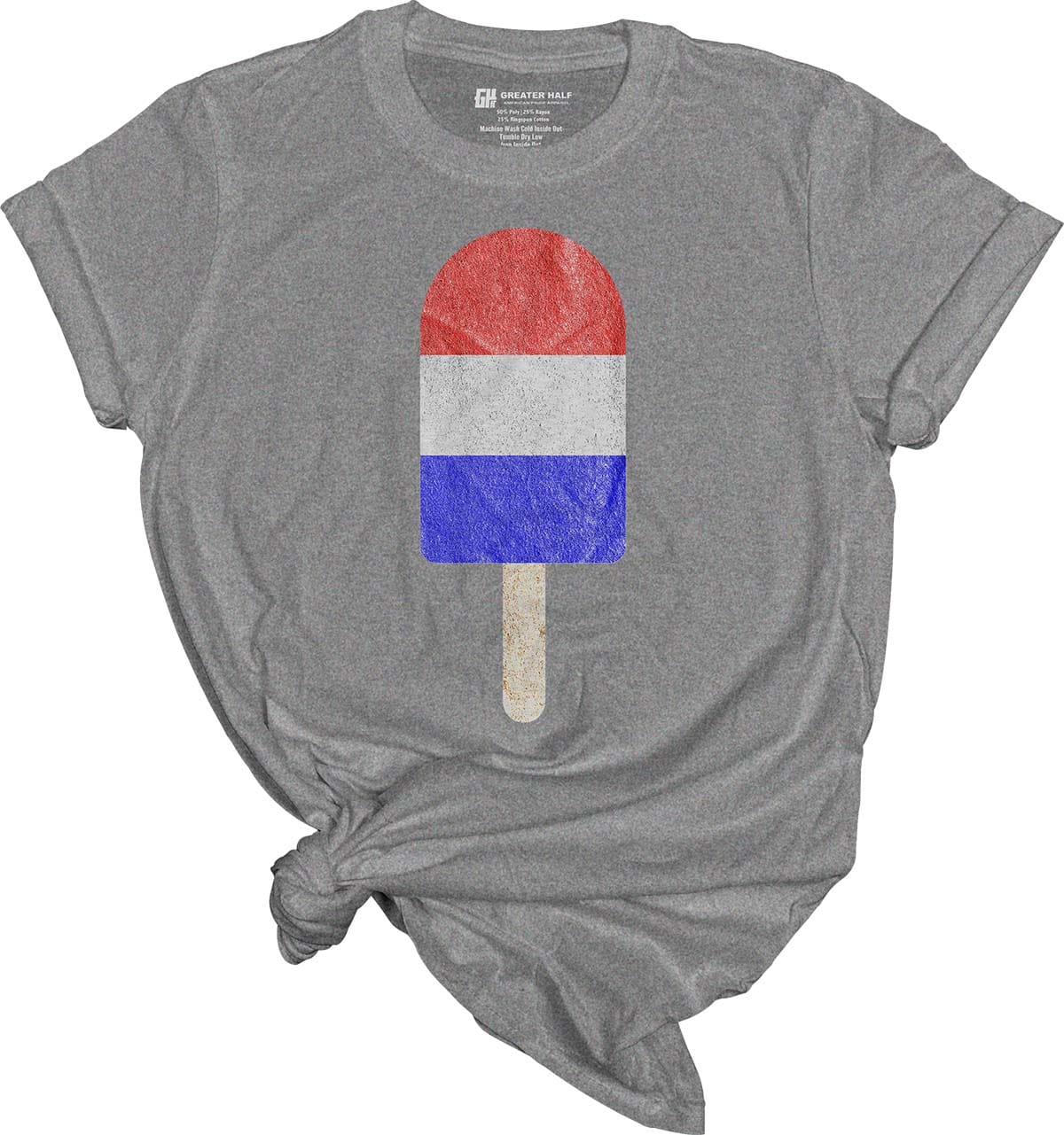 Red, White, and Blue Popsicle - Greater Half