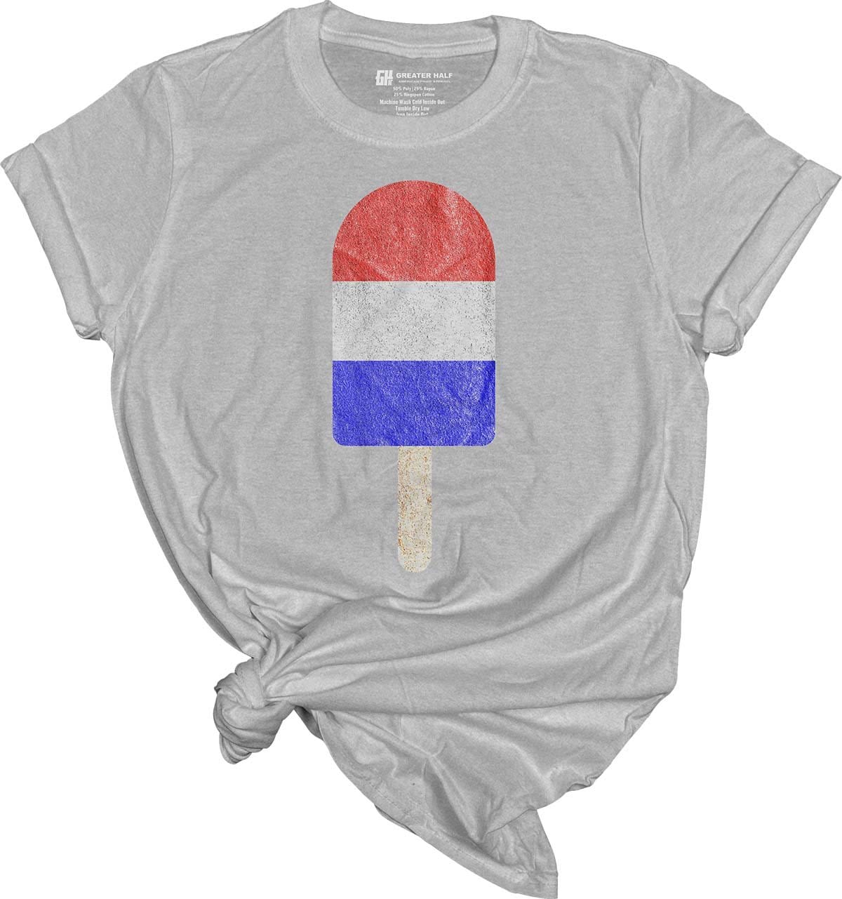 Red, White, and Blue Popsicle - Greater Half