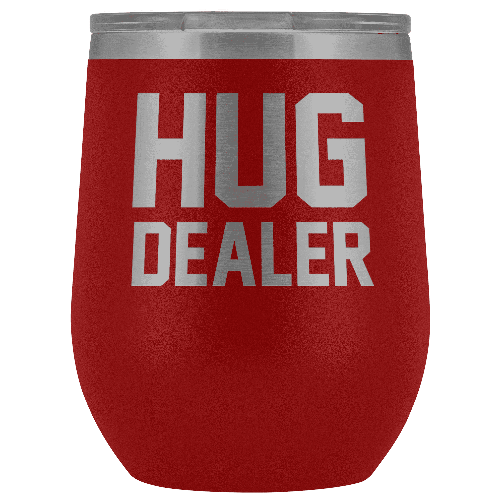 Thumbnail for Hug Dealer Wine Tumbler - Greater Half