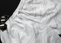 Thumbnail for White Topo Swim Trunks - Greater Half