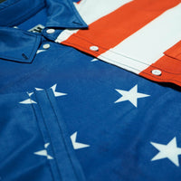 Thumbnail for American Flag Button Down - Greater Half