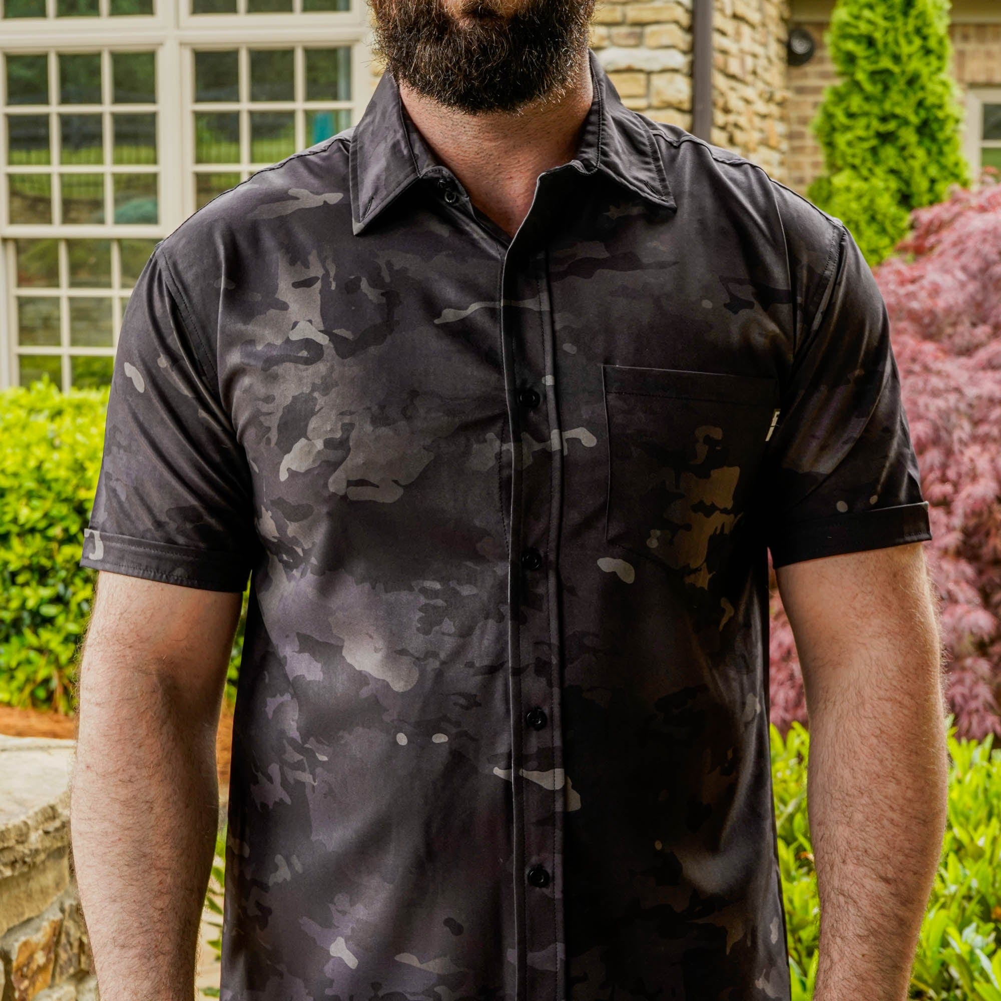 Camo oxford shirt on sale