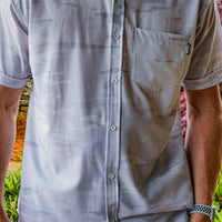 Thumbnail for Arctic Camo Button Down - Greater Half