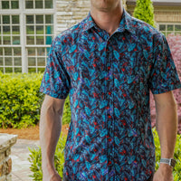 Thumbnail for MP Tropic Inferno Button Down - Greater Half