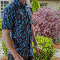 Thumbnail for MP Tropic Inferno Button Down - Greater Half