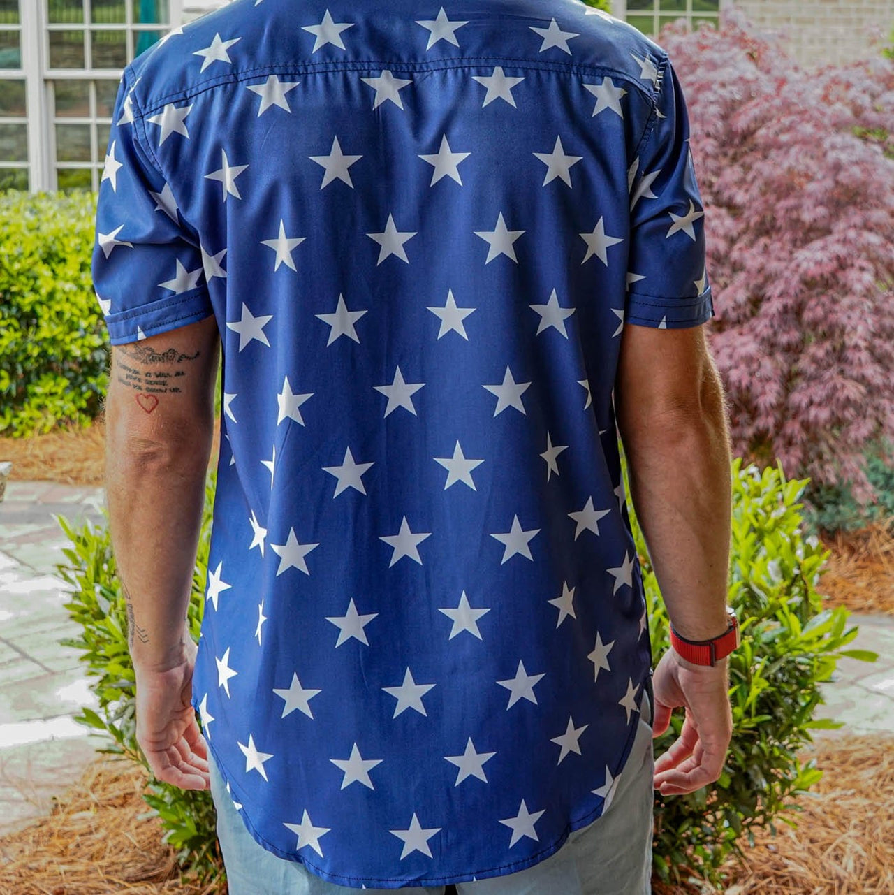 Star Spangled Button Down - Greater Half