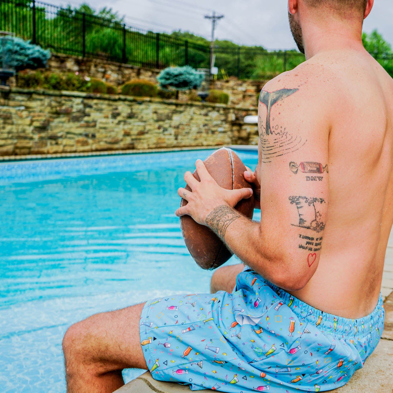 Cocktails Swim Trunks - Greater Half