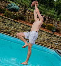 Thumbnail for Arctic Camo Swim Trunks - Greater Half