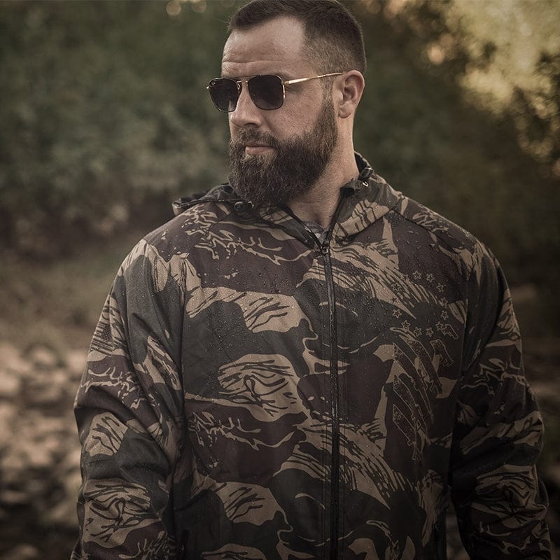 Brushstroke We The People Jacket - Greater Half