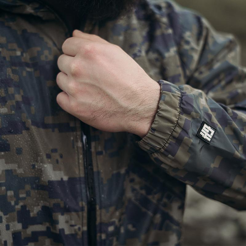 Thumbnail for Woodland Digital Camo We The People Jacket - Greater Half
