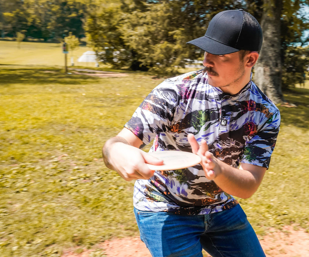 Tiger Splatter - Performance Polo - Greater Half