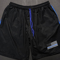 Thumbnail for Thin Blue Line Swim Trunks - Greater Half