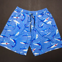 Thumbnail for Sharks Swim Trunks - Greater Half