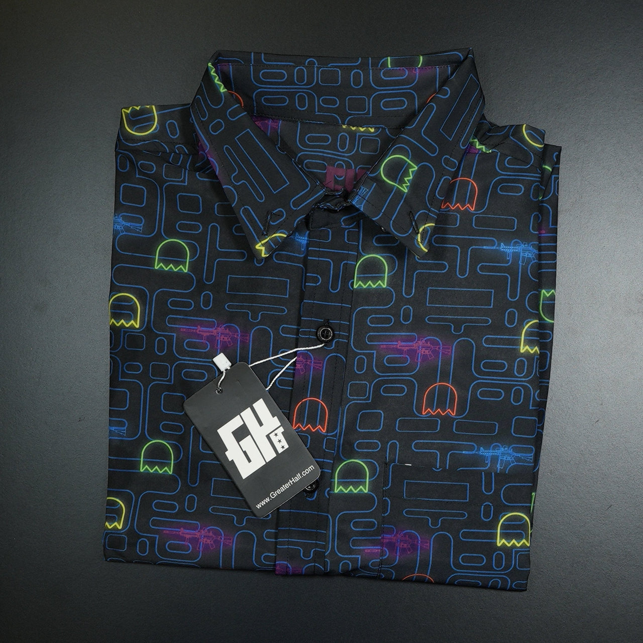 IPACK Button Down - Greater Half