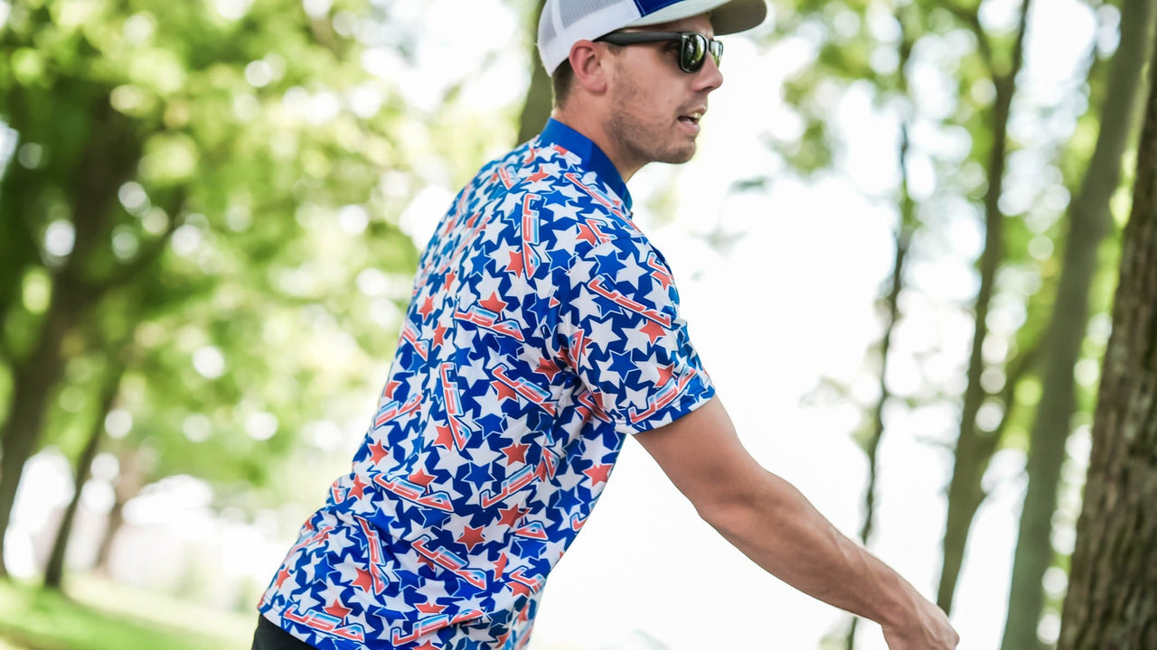 USA Star - Performance Polo - Greater Half