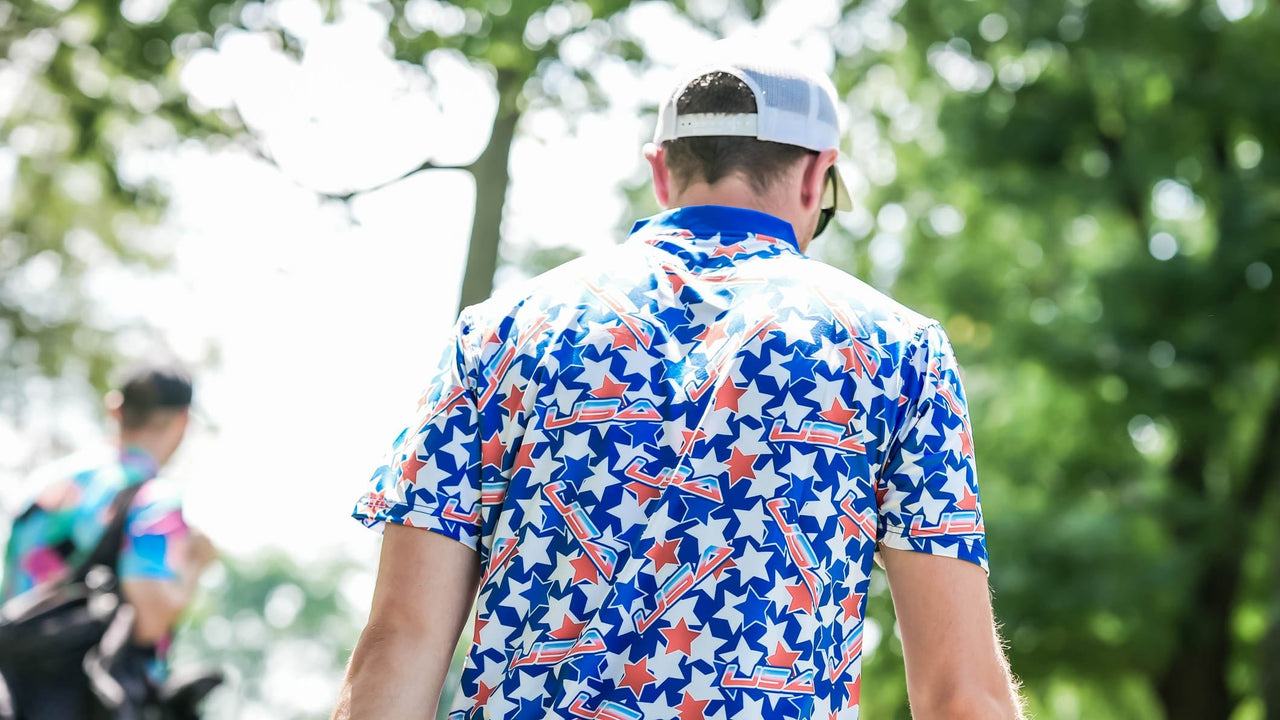 USA Star - Performance Polo - Greater Half