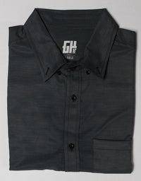 Thumbnail for Dark Heather Button Down - Greater Half