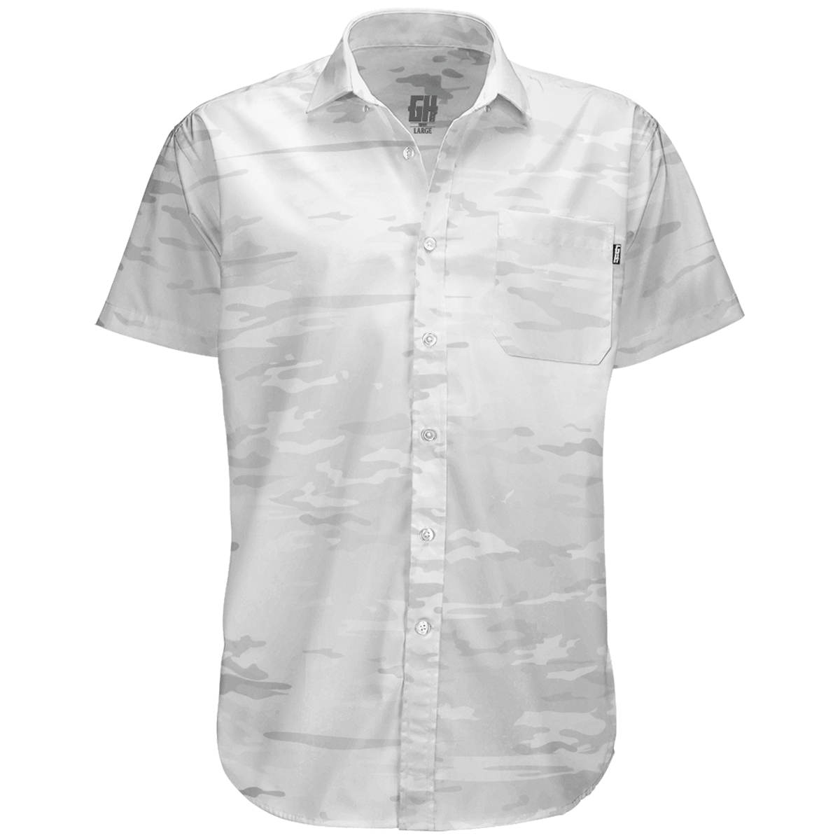 Arctic Camo Button Down - Greater Half