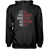 Thumbnail for Faster Than Dailing 911 Hoodie - Greater Half
