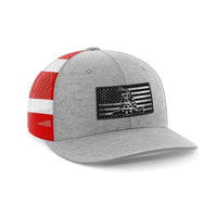 Thumbnail for Don't Tread USA Black Patch Hat - Greater Half