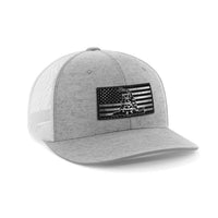 Thumbnail for Don't Tread USA Black Patch Hat - Greater Half