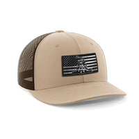 Thumbnail for Don't Tread USA Black Patch Hat - Greater Half
