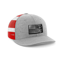 Thumbnail for Rifle Flag Black Patch Hat - Greater Half