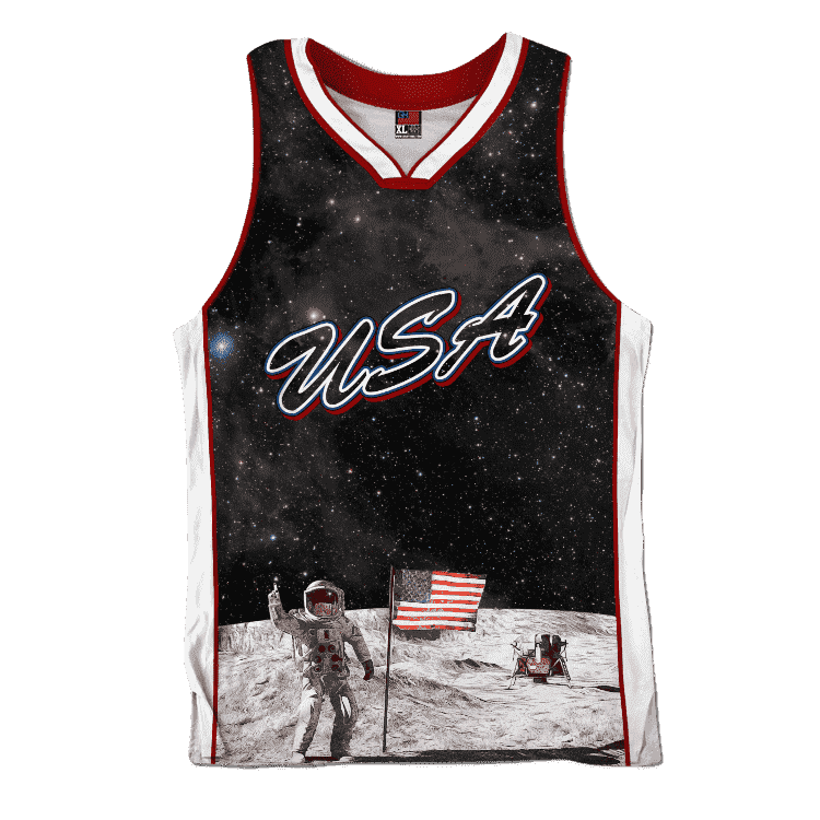 High quality team usa basketball jersey custom sublimation