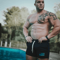 Thumbnail for Thin Blue Line Swim Trunks - Greater Half