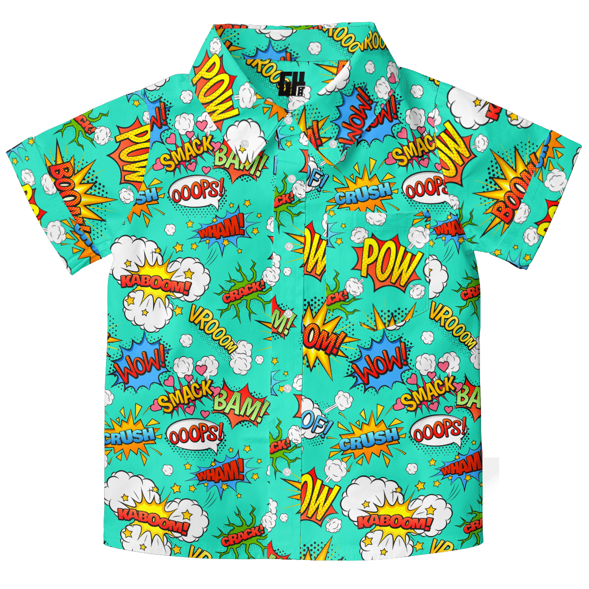 Comic Book Youth Button Down - Greater Half