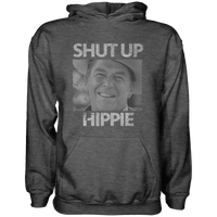 Thumbnail for Shut Up Hippie Hoodie - Greater Half
