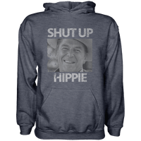 Thumbnail for Shut Up Hippie Hoodie - Greater Half