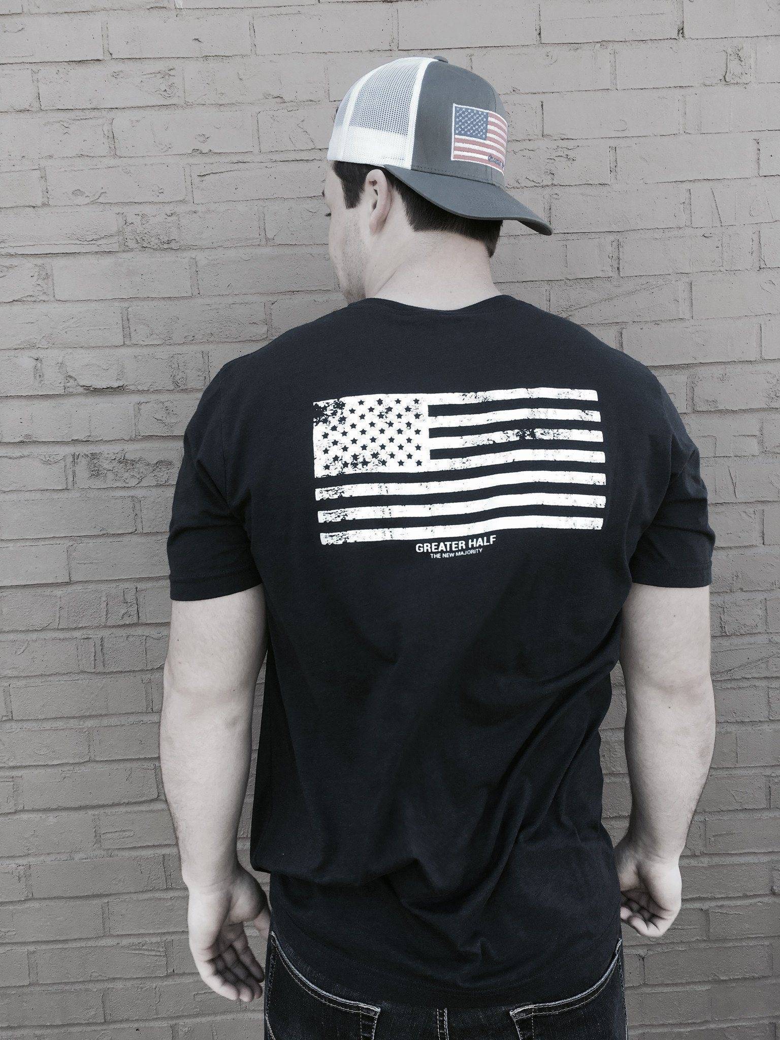 Thumbnail for The Rugged Patriot T-Shirt - Greater Half