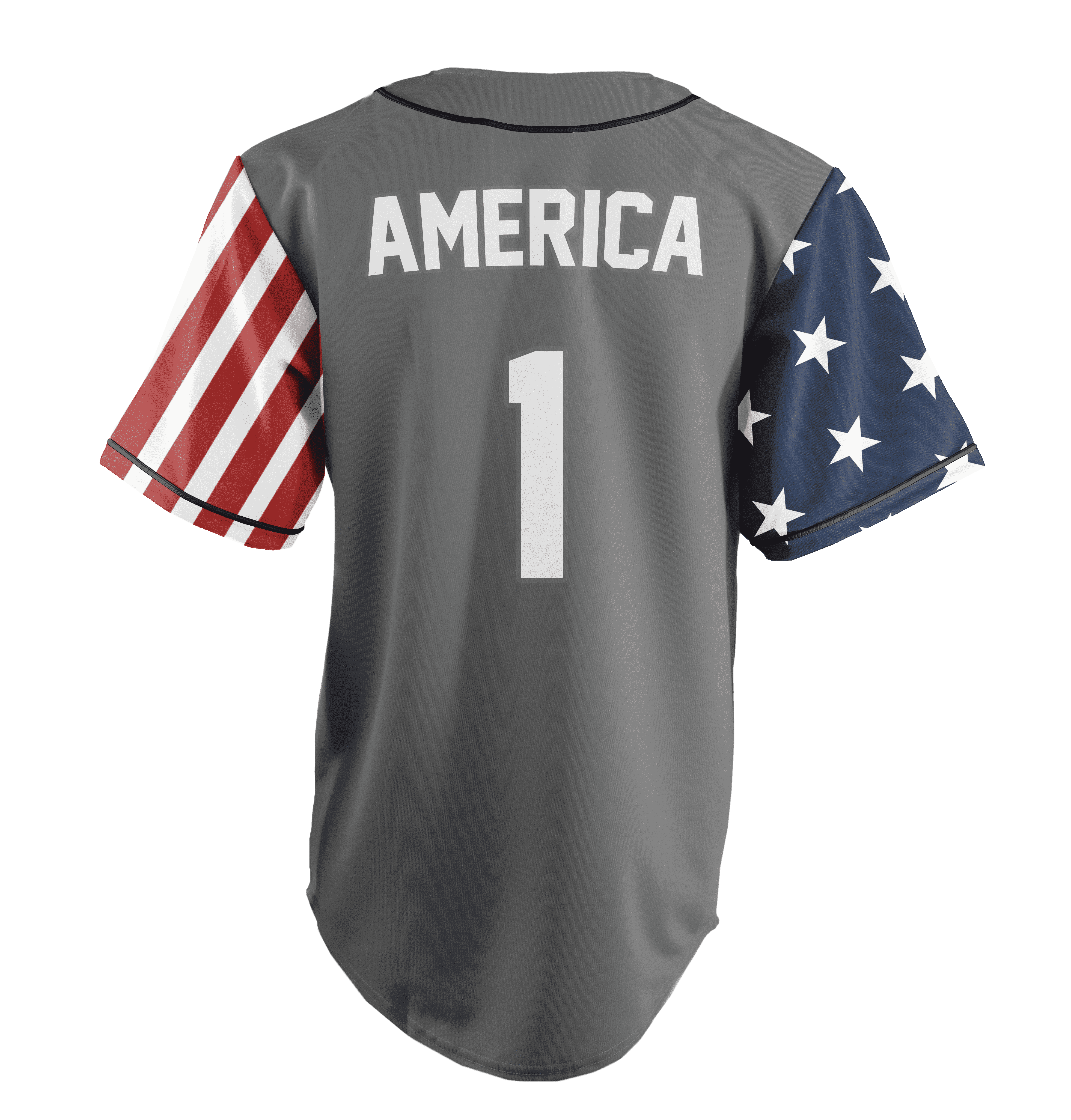 Thumbnail for USA Liberty Baseball Jersey - Greater Half